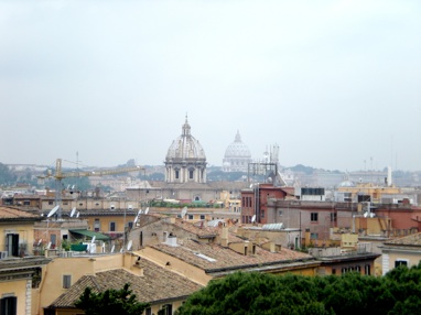 View from Aracoeli steps
