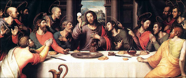 The Last Supper, by Juan de Juanes, 1560